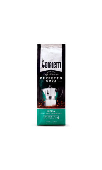 Кофе Bialetti Perfetto Moka Decaffeinato 250 g молотый