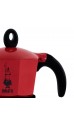 Кофеварка Bialetti Moka Induction Red (4 чашки)