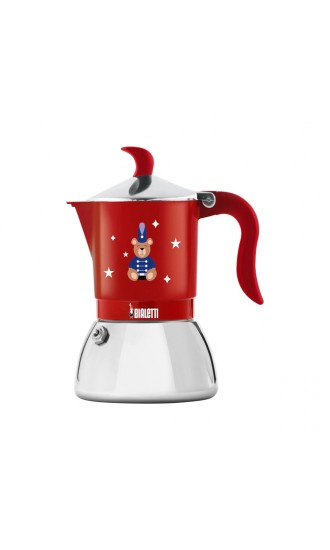 Кофеварка Bialetti Fiammetta Induction Red (2 чашки)