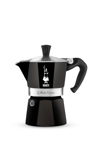 Кофеварка Bialetti Moka Express Nero (3 чашки)