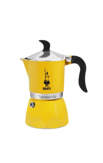 Кофеварка Bialetti Fiammetta Gialla (3 чашки)